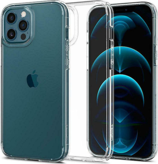 Spigen Ultra Hybrid Back Cover Plastic 2mm Transparent (iPhone 12 / 12 Pro)