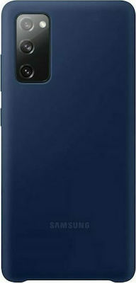 Samsung Silicone Cover Задна корица Силикон Тъмносиня (Галакси С20 ФЕ) EF-PG780TNEGEU