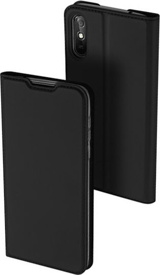 Dux Ducis Skin Pro Book Δερματίνης Μαύρο (Redmi 9A / 9AT)