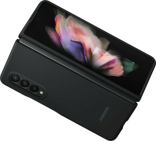 Samsung Задна корица Силикон Черен (Galaxy Z Fold 3)