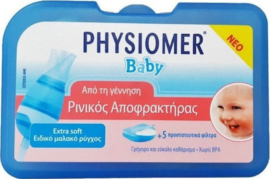 Physiomer Baby Nasal Aspirator Ρινικός Αποφρακτήρας για Βρέφη και Παιδιά