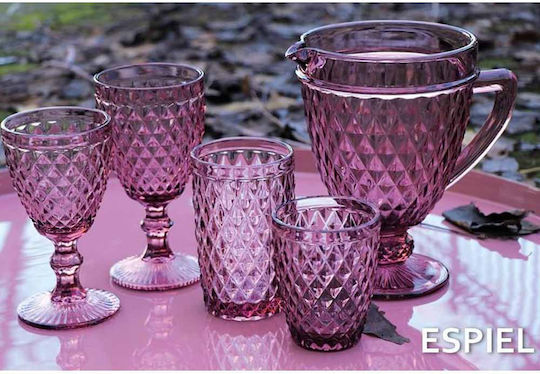 Espiel Tristar Ποτήρι Νερού από Γυαλί 340ml