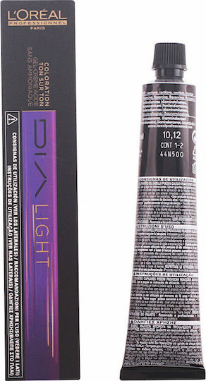L'Oréal Professionnel Dia Light Toner Gel Χωρίς Αμμωνία 10.12 Περλέ του Πάγου 50ml