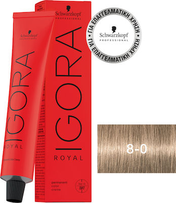 Schwarzkopf Igora Royal Haarfarbe 8-0 Blonde Open 60ml