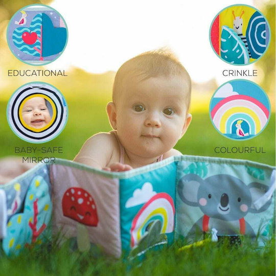 Taf Toys Activity Book Soft Book made of Fabric for 0++ Months