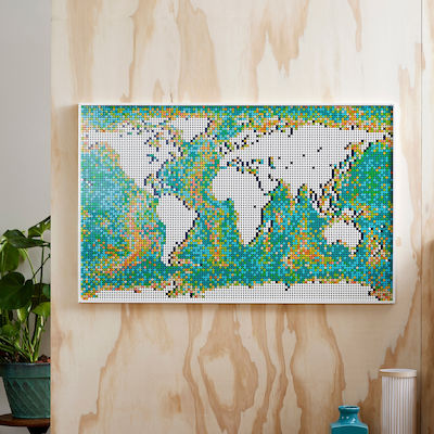 LEGO Art World Map for 18+ Years 11695pcs