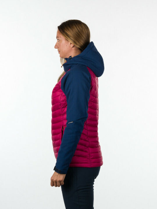 Julianne Softshell Γυναικείο Μπουφάν Cherry/Blue