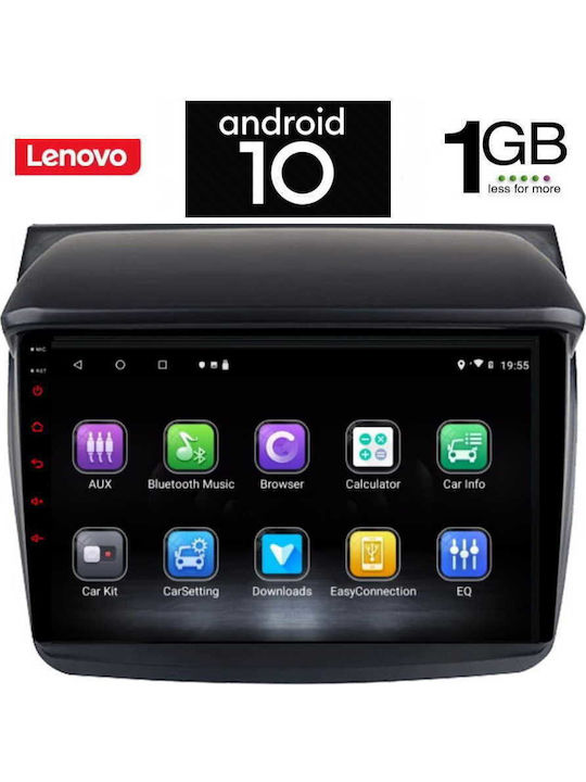 Lenovo X5855_GPS Ηχοσύστημα Αυτοκινήτου για Mitsubishi L200 2006-2015 (Bluetooth/USB/AUX/WiFi/GPS) με Οθόνη Αφής 9"