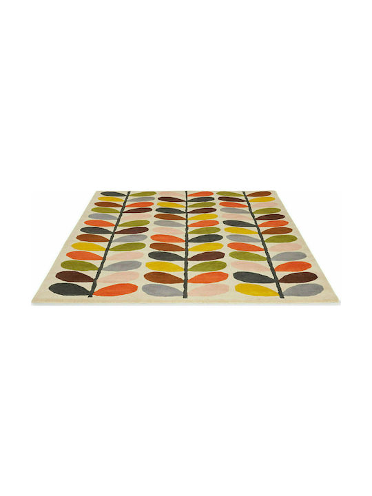 Orla Kiely Stem Handmade Rug Rectangular Wool Colorful 059505120180