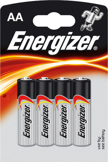 Energizer Power Αλκαλικές Μπαταρίες AA 1.5V 4τμχ