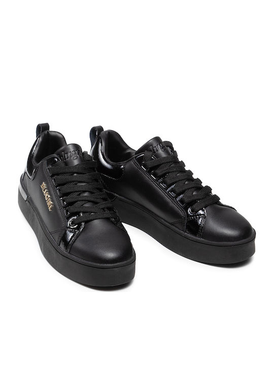 Γυναικεία Flatforms Sneakers Μαύρα