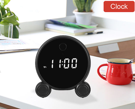 Hidden Camera WiFi Clock 1080p with Memory Card Slot