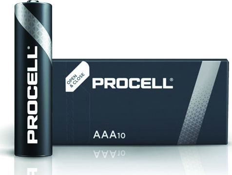 Duracell Procell Αλκαλικές Μπαταρίες AAA 1.5V 10τμχ