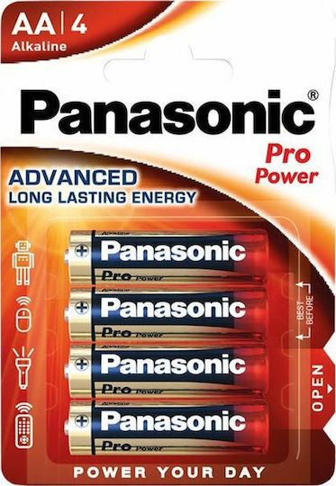 Panasonic Pro Power Алкални Батерии AA 1.5V 4бр