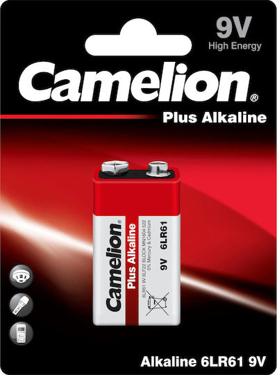 Camelion Plus Алкална Батерия 9V 1бр
