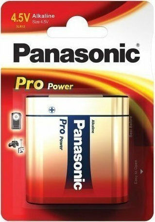 Panasonic Pro Power Αλκαλική Μπαταρία 3LR12 4.5V 1τμχ