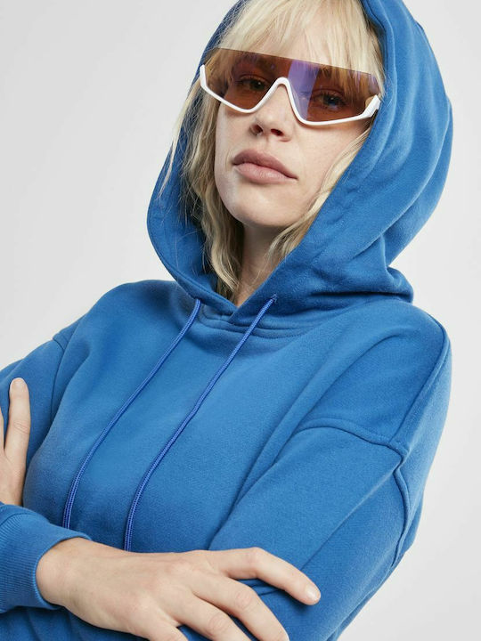Γυναικείο Φούτερ με Κουκούλα Sporty Blue