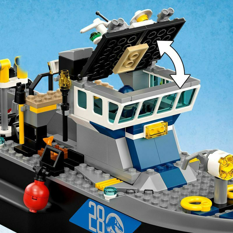 lego boat green