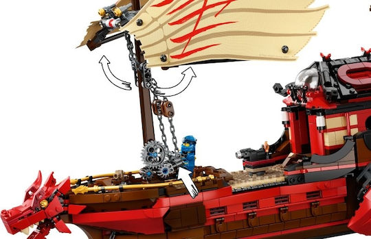 LEGO Ninjago Destiny's Bounty За Възраст 9+