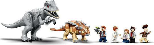LEGO Jurassic World Indominous Rex gegen Ankylosaurus Für 8+ Jahre 537 Stück