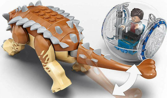 LEGO Jurassic World Indominous Rex gegen Ankylosaurus Für 8+ Jahre 537 Stück