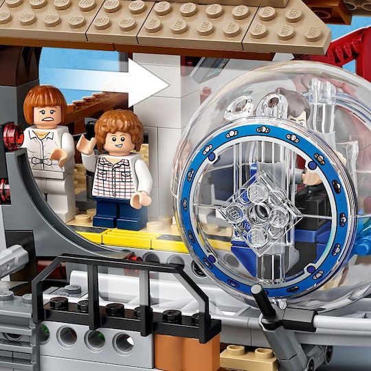 LEGO Jurassic World Indominous Rex gegen Ankylosaurus Für 8+ Jahre 537 Stück