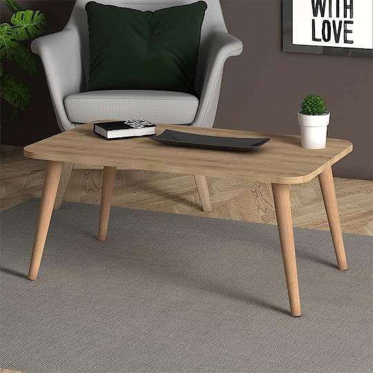 Rechteckig Couchtisch Soul Holz Oak B90xT55xH41cm