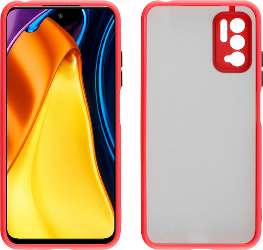 Lime Hardshell Camera Guard Задна корица Пластмаса / Силикон Galaxy A14 / A14 5G (Poco M3 Pro)
