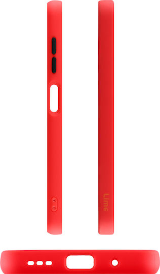 Lime Hardshell Camera Guard Задна корица Пластмаса / Силикон Galaxy A14 / A14 5G (Poco M3 Pro)