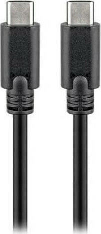 Goobay USB 3.2 Video Kabel USB-C Männlich - USB-C 60W PD Schwarz 0,5m 67975