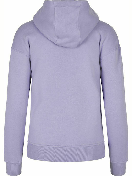 Urban Classics TB2984 Women's Hooded Sweatshirt Lavender