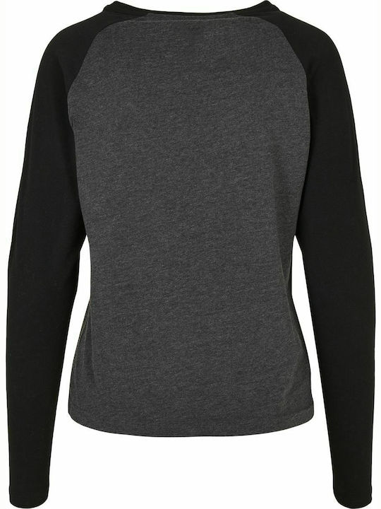 Women's Cotton Long Sleeve Grey Blouse