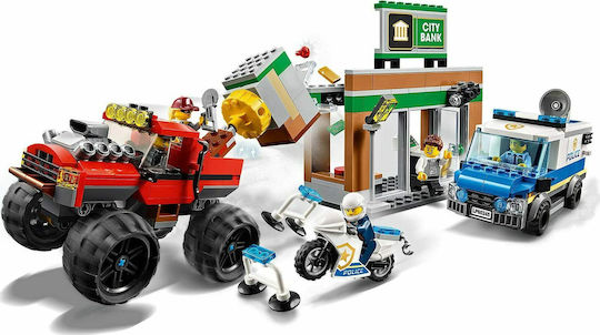 LEGO City Police Monster Truck Heist Pentru 5+ Ani 362 Bucăți