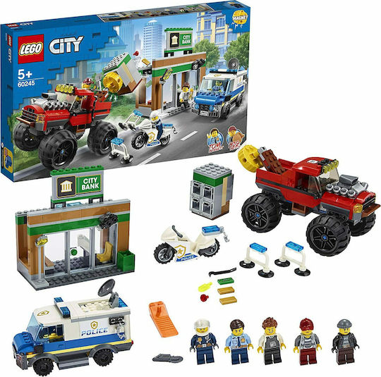 LEGO City Police Monster Truck Heist Pentru 5+ Ani 362 Bucăți