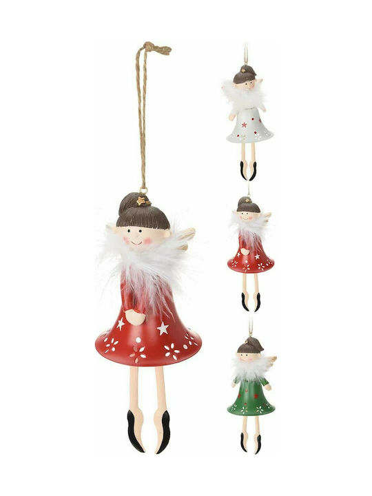 JK Home Decoration Christmas Metallic Figure Ornament (Μiscellaneous Designs)