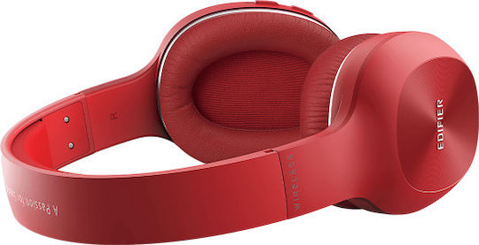 Edifier W800BT Plus Wireless / Wired Over Ear Headphones with Radio with 55 hours of Operation Red