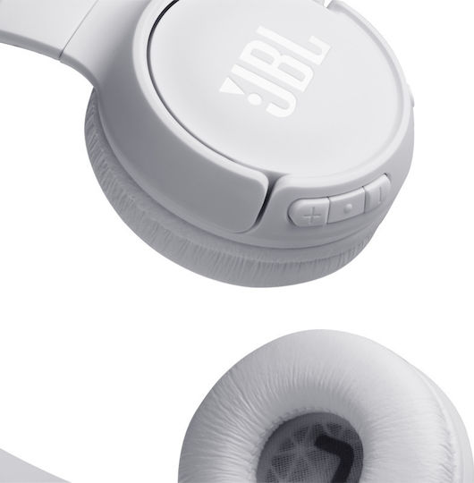 JBL Tune 500BT Bluetooth Wireless On Ear Headphones with 16 hours of Operation White