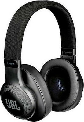 JBL E55BT Wireless/Wired Over Ear Headphones with 20 Operating Hours Black
