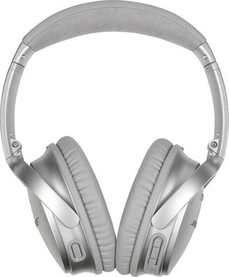Bose QuietComfort 35 II Wireless/Wired Over Ear Headphones with 20 Operating Hours Silver