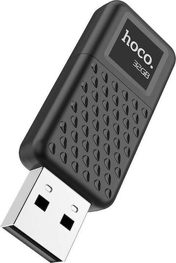 Hoco UD6 Intelligent 16GB USB 2.0 Stick Μαύρο