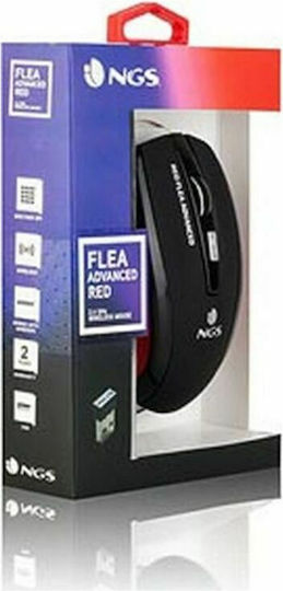 NGS Flea Advanced Ασύρματο Bluetooth Mini Ποντίκι Μαύρο