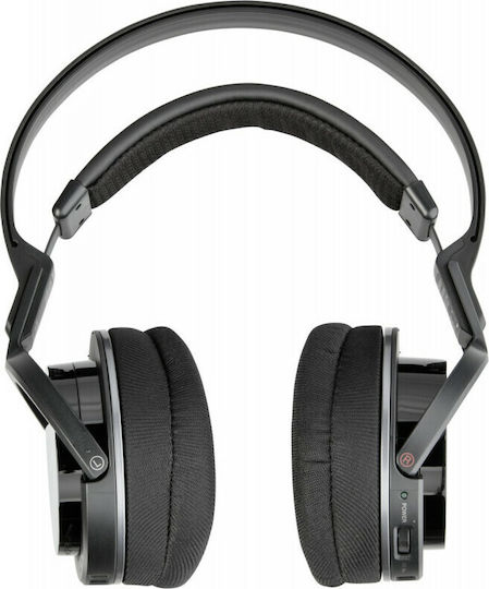 Sony RF MDR-RF855RK Fără fir Over Ear Căști cu 18 ore de Funcționare Negre