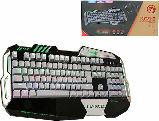 Marvo KG910 Gaming Mechanical Keyboard with Illuminated Keys (English US)
