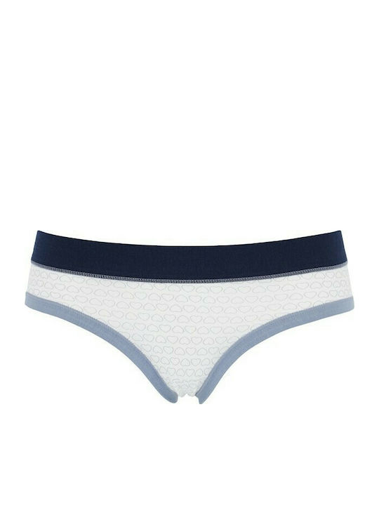 Cotonella GD018-E211 Damen Slip 3Pack Blau