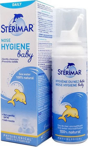 Sterimar Baby Nasal Hygiene Spray Nazal cu Apă de Mare pentru Sugari 50ml