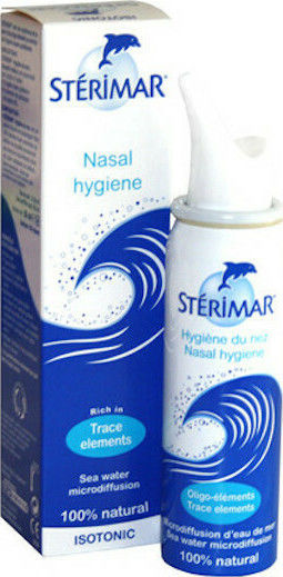 Sterimar Nasal Hygiene από 3 Ετών Ρινικό Σπρέι με Θαλασσινό Νερό για Όλη την Οικογένεια 50ml