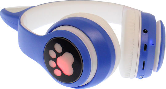 Cat STN28 Kabellos / Kabelgebunden Kinder Am Ohr Kopfhörer mit Radio mit 10 Stunden Betriebszeit Blau