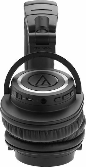 Audio Technica Wireless / Wired Over Ear Headphones with 50 hours of Operation Black