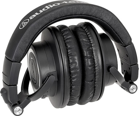 Audio Technica Wireless / Wired Over Ear Headphones with 50 hours of Operation Black