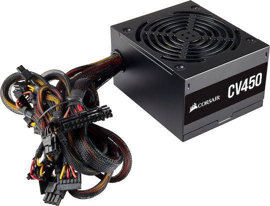 Corsair CV Series CV450 450W Μαύρο Τροφοδοτικό Υπολογιστή Full Wired 80 Plus Bronze